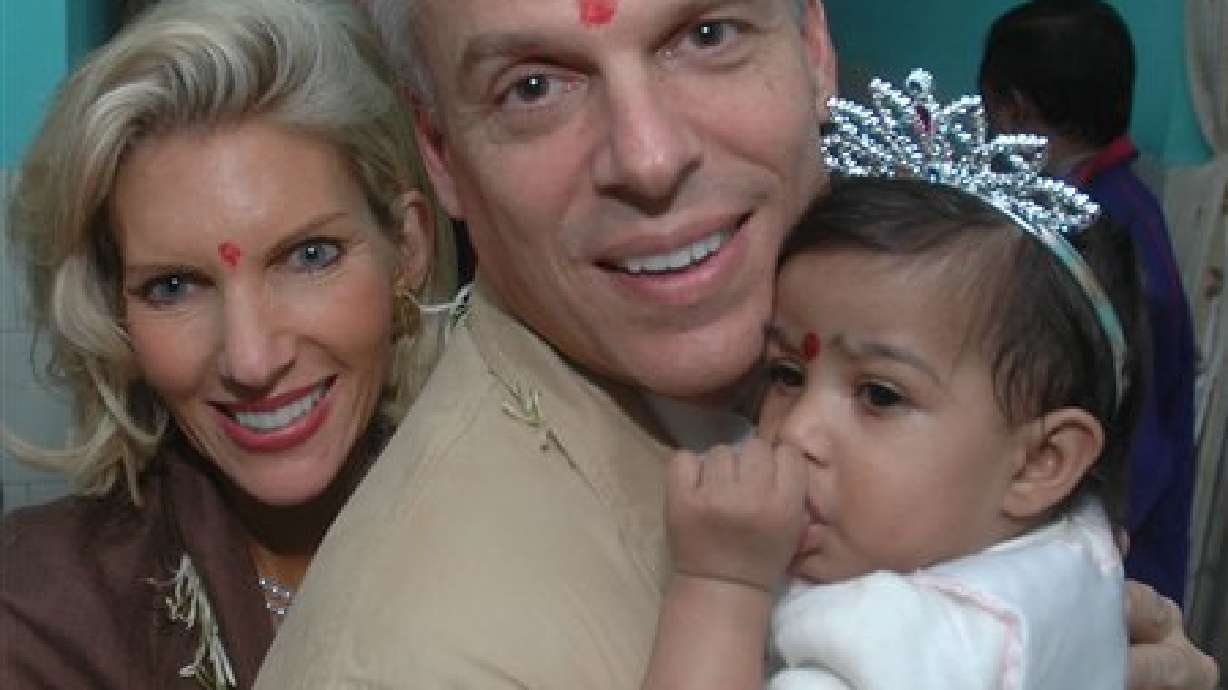 Huntsmans Adopt Asha, a Baby Girl in India