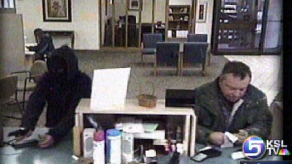 Surveillance Video Shows Robber