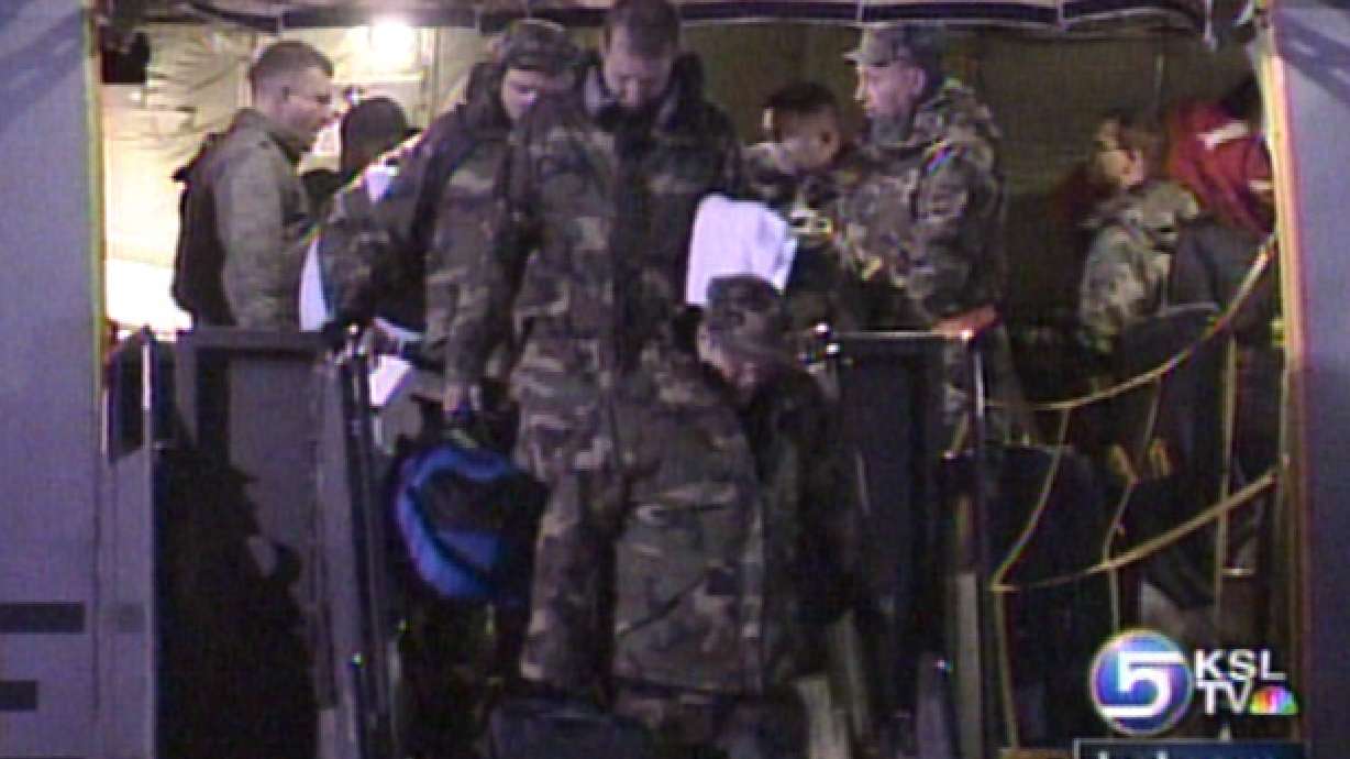 Utah Airmen Return Home