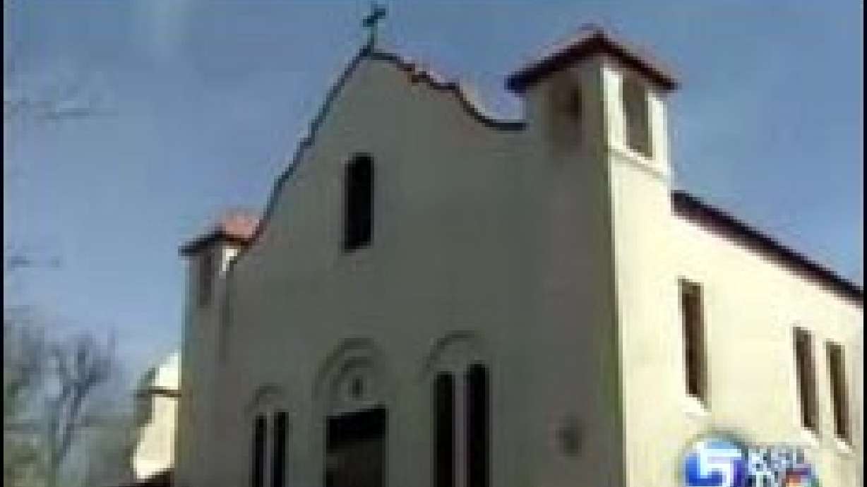 Empty lot remains at historic church site