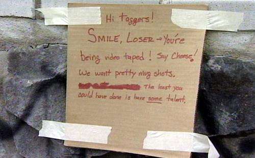 Vandals leave their mark in Draper