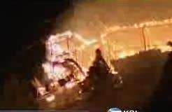Fire destroys building at Bridal Veil Falls