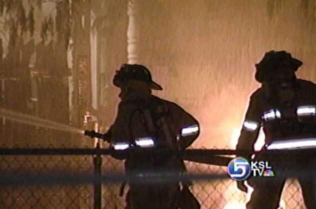 Fire Sweeps Through Midvale Business