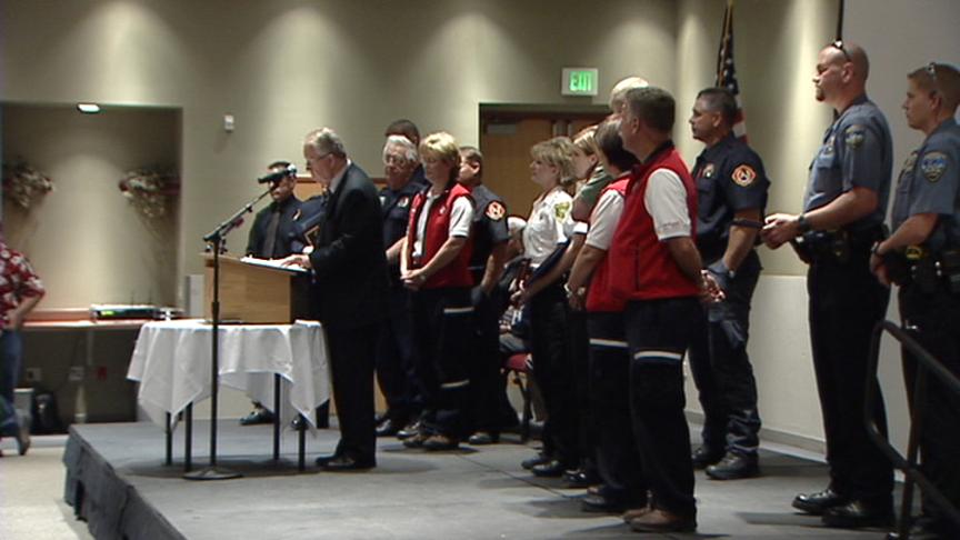 Emergency Responders Honored at Award Ceremony