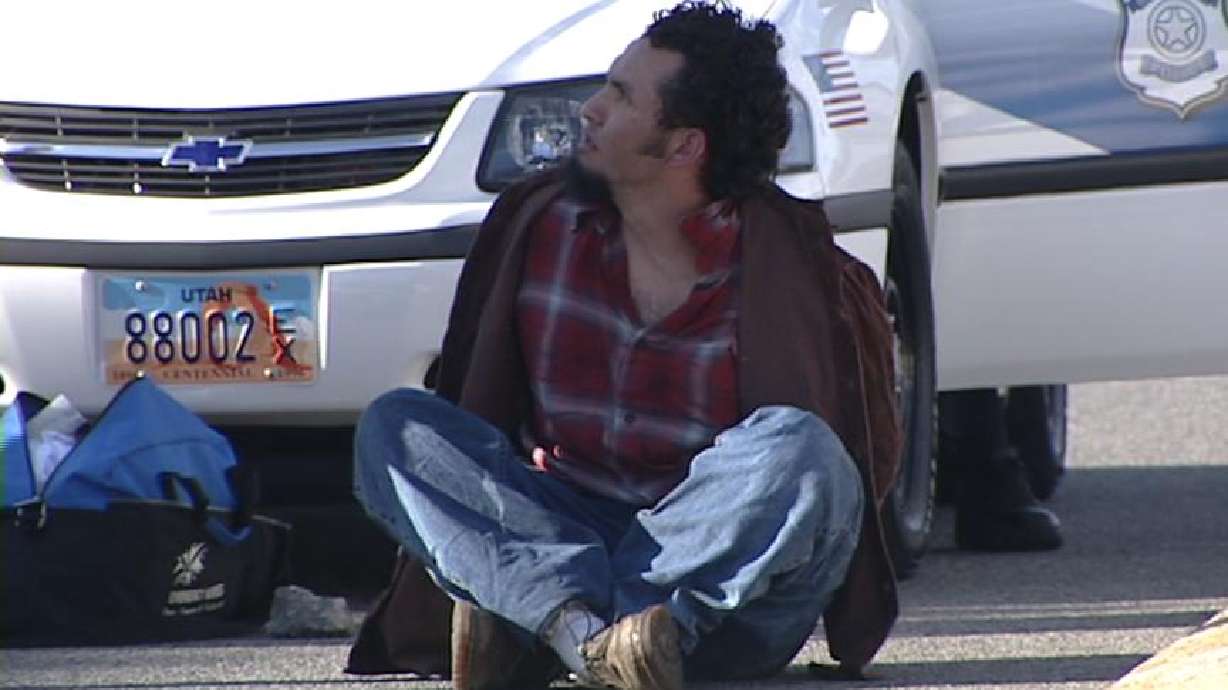 Man Arrested After Apparent Psychotic Episode