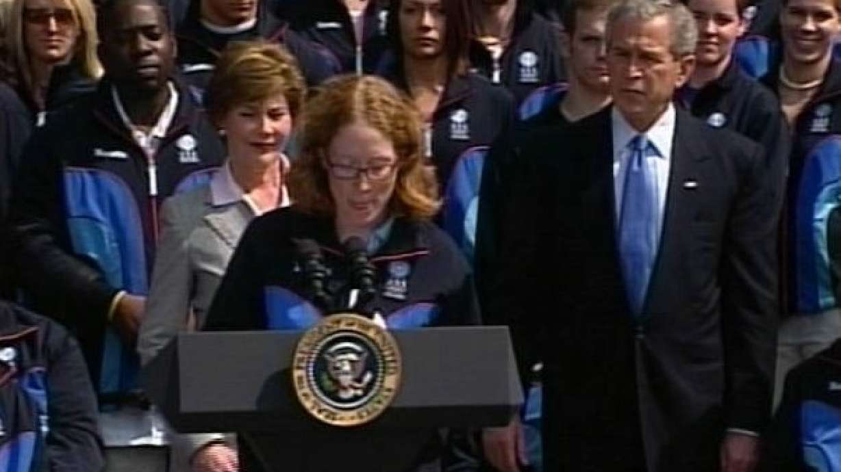 Olympic and Paralympic Athletes Meet with Pres. Bush