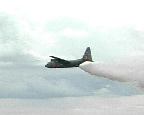 Military Planes Being Used to Fight Fires