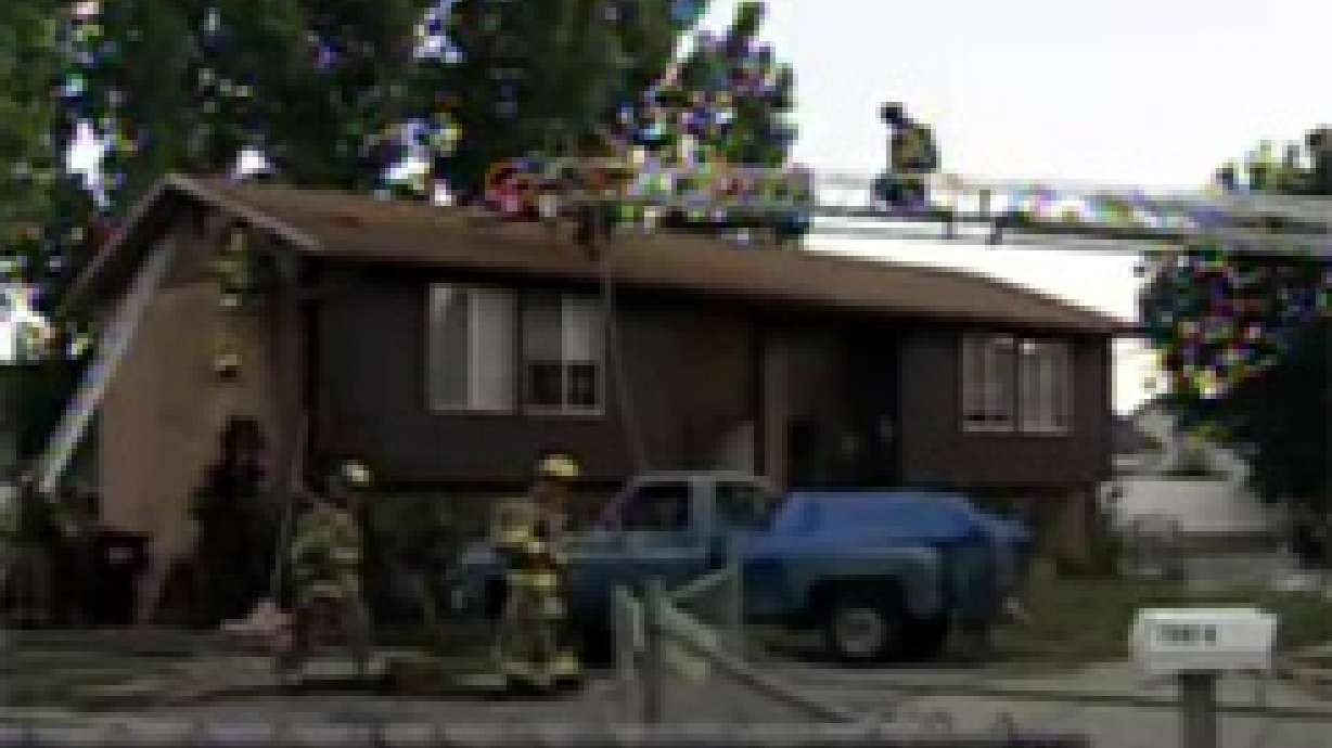 Home Catches on Fire in Midvale