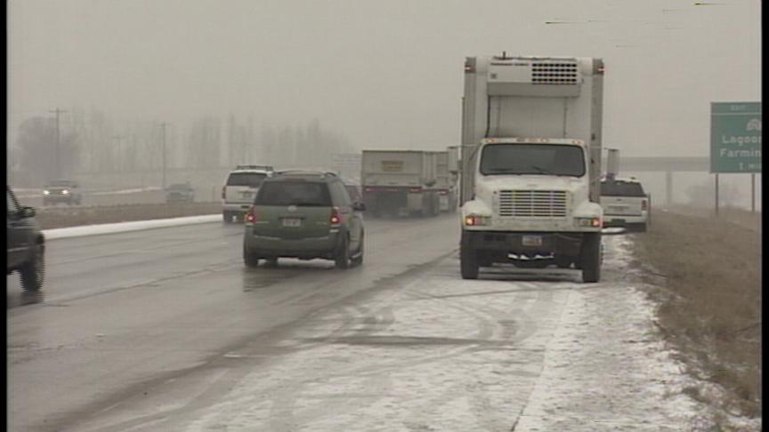 Snow Slows Morning Commute