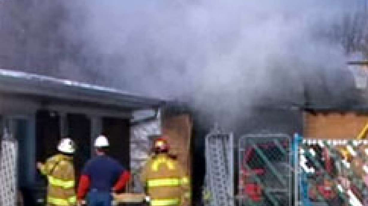 Garage Fire Forces Family From Home