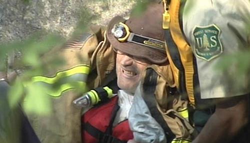 Fisherman says he is grateful to be alive