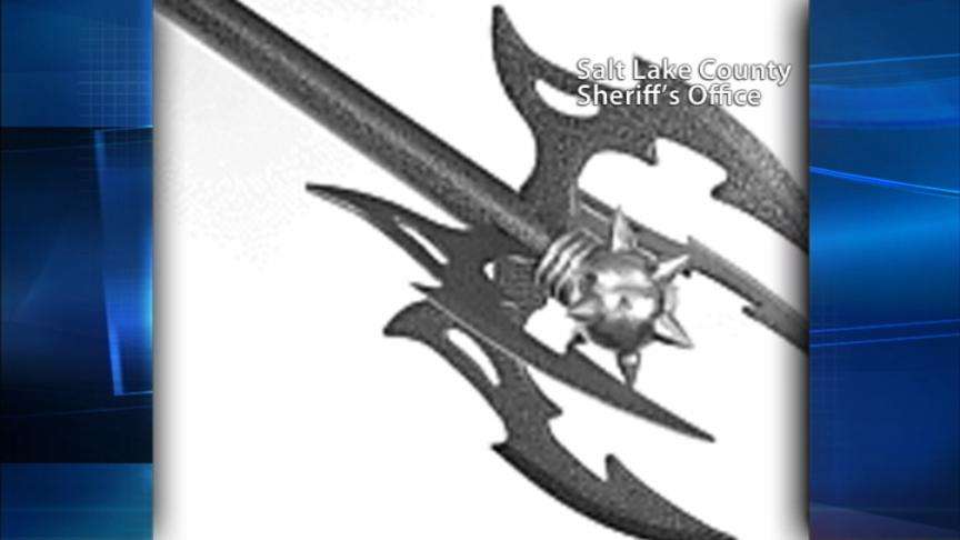 Men charged in medieval battle-ax attack