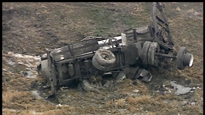 Crews Still Cleaning Up Tanker Crash Mess Near Brigham City