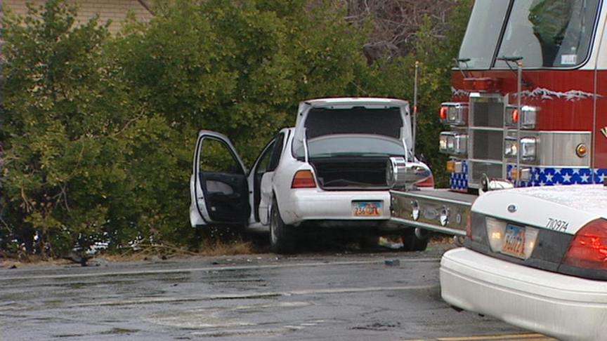 Driver Arrested After Crashing Stolen Car