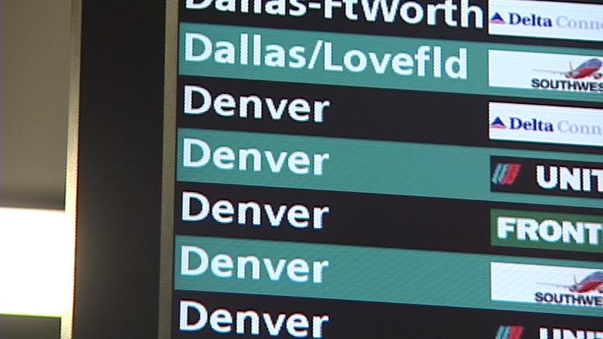 Passengers Flying to Denver Still Running Into Delays