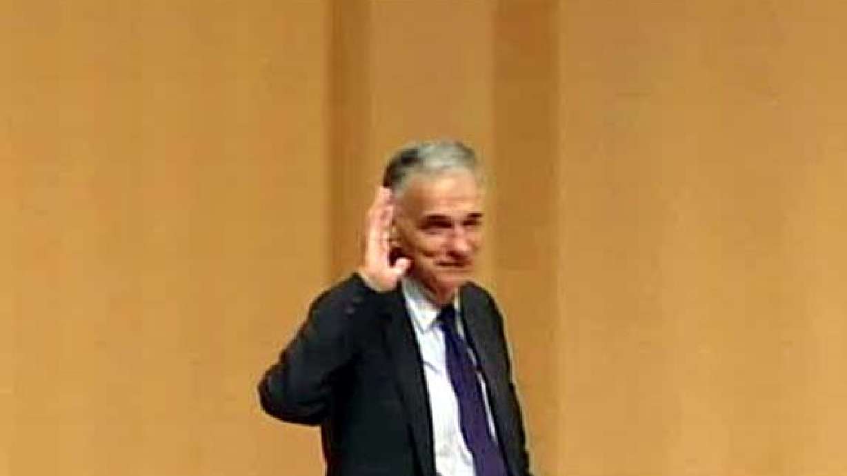 Nader makes video with Rocky's parrot