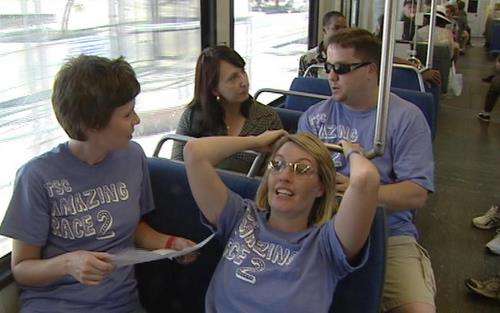 Reducing stress with an 'Amazing Race'