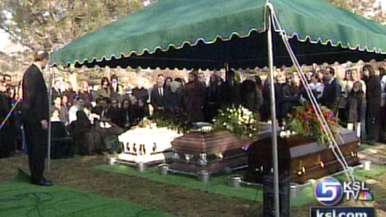 Members of Ceran Family Buried Today