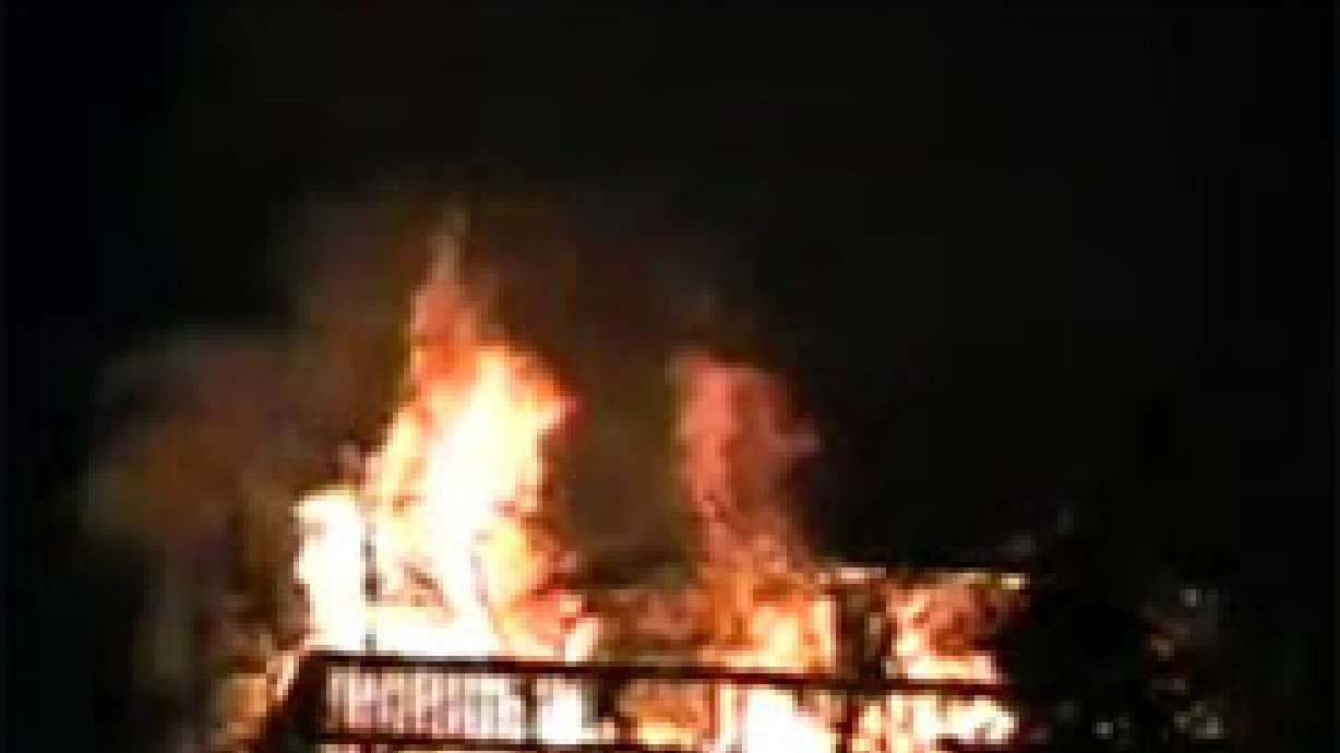 House Fire Apparently Started With Christmas Tree