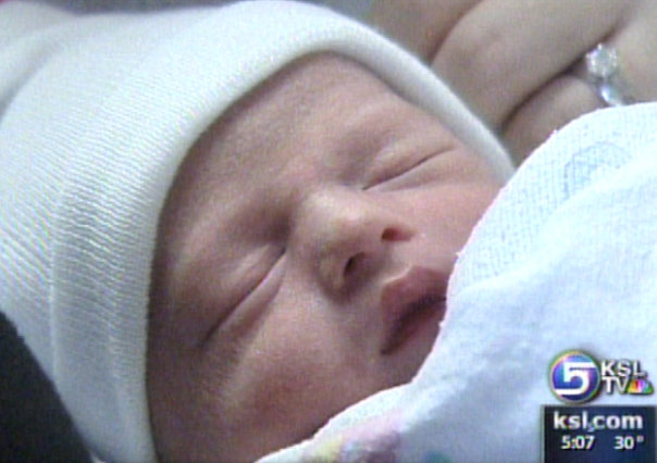 Utah's First Baby of 2007 Born in Heber