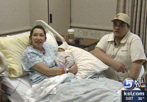 Utah's First Baby of 2007 Born in Heber