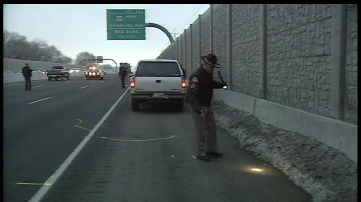 Man Walking Down Interstate Gets Hit by a Truck