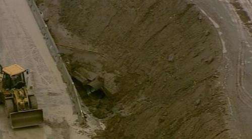 US 6 open following yesterday's mudslide