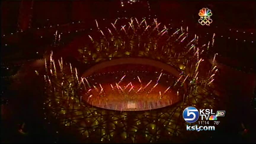 2008 Olympic opening ceremonies: Tourists' reaction