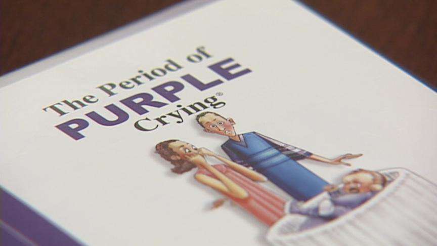 Program aims to help during baby's 'period of purple crying'