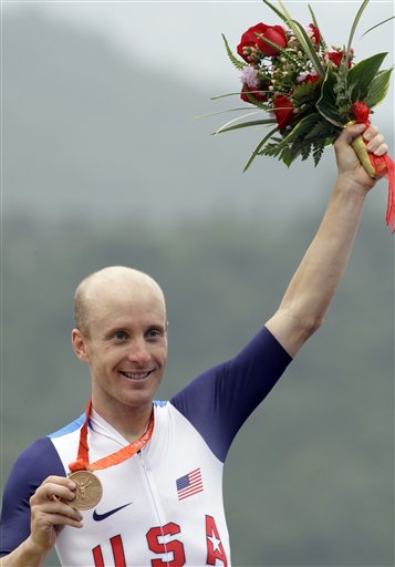 Cyclist with Utah ties takes bronze in time trial