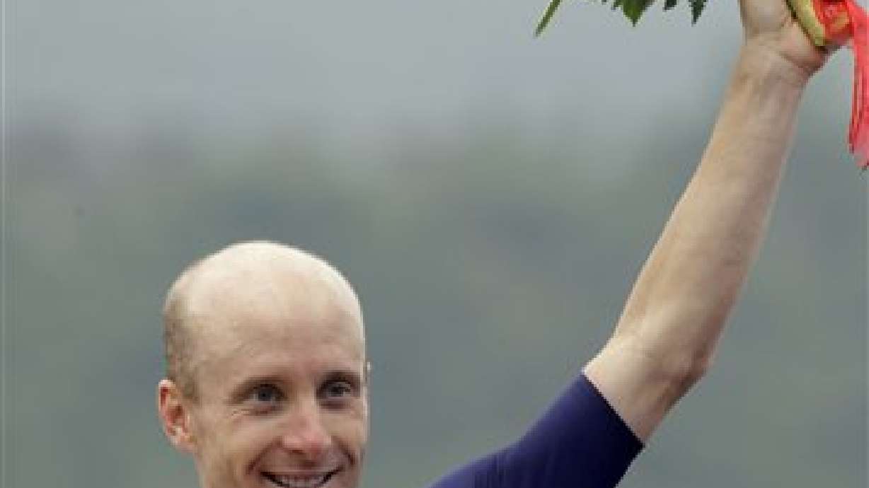 Cyclist with Utah ties takes bronze in time trial