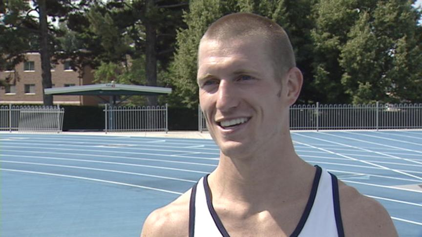 Former BYU track star living a dream