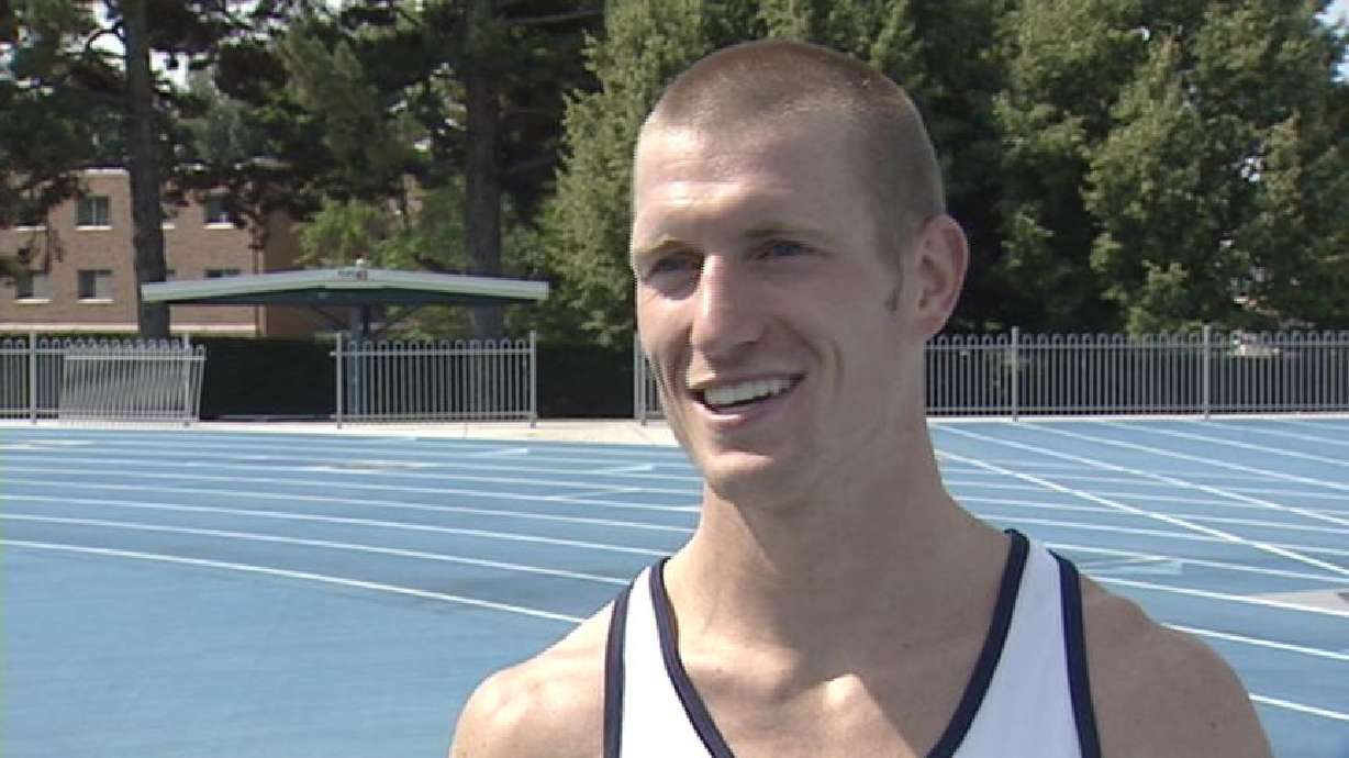 Former BYU track star living a dream