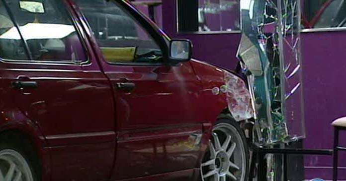 Car crashes into nightclub