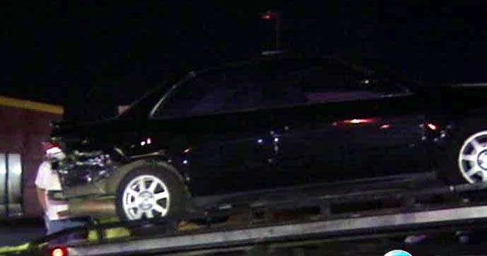 Car crashes into nightclub