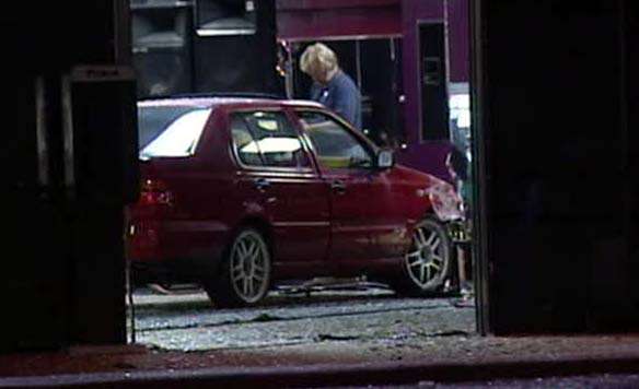 Car crashes into nightclub