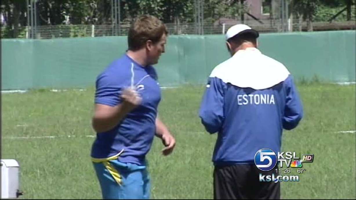 Discus thrower from Utah is out of the competition