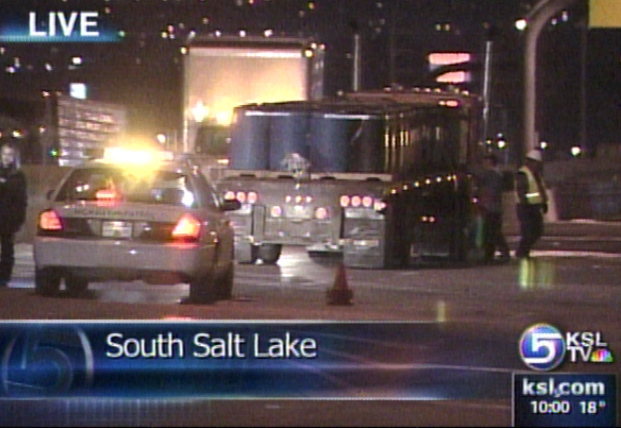 Driver, Company Face Cost of Acid Spill Cleanup