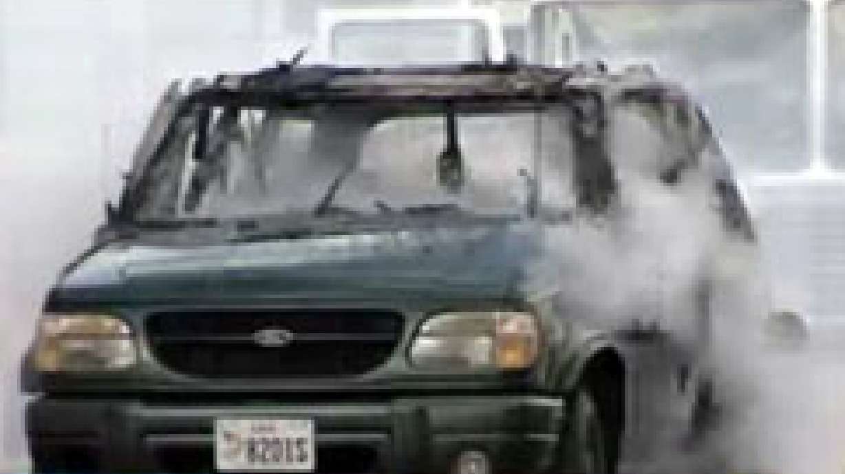 Car Explosion Kills Two People