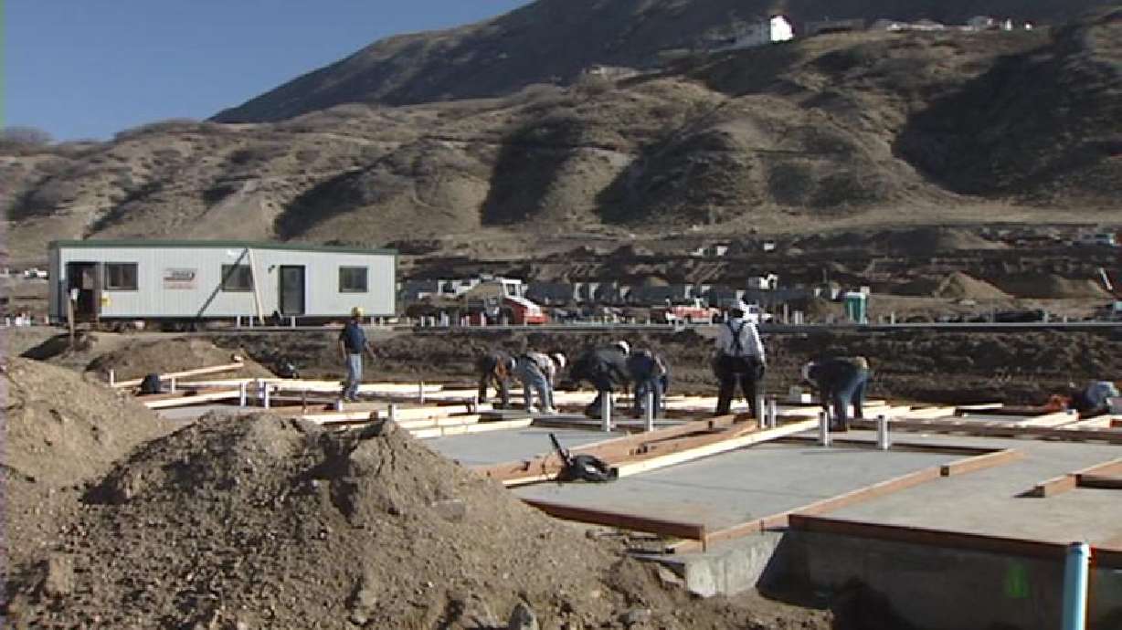 Utah housing starts drop