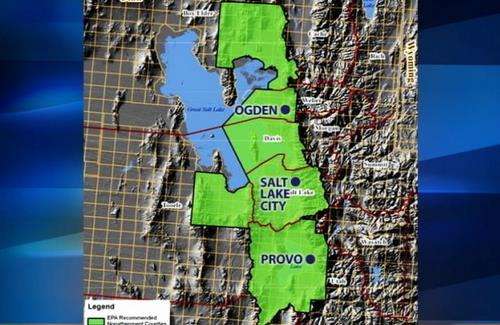 EPA says Utah's air quality violates federal standards