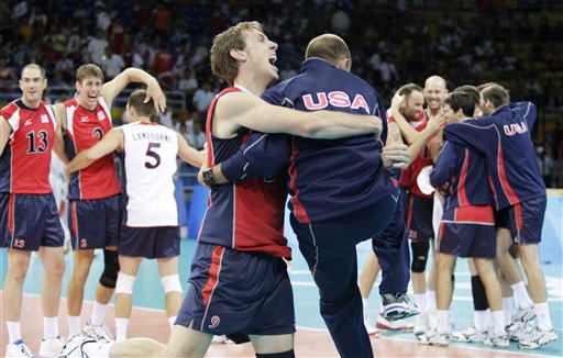 US beats Russia to reach Olympic volleyball final