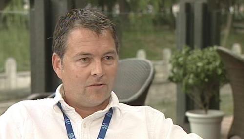 Mike Dowse, with Amer Sports in Ogden