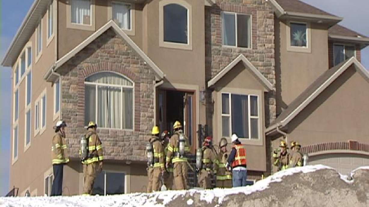 Investigators Trying to Find Cause of Draper House Fire