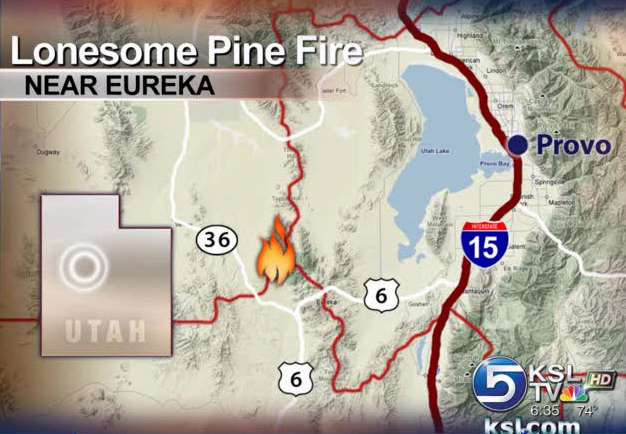 Fire crews getting upper hand on Utah fires