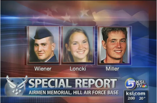 Memorial Service for Three Airmen Killed in Iraq
