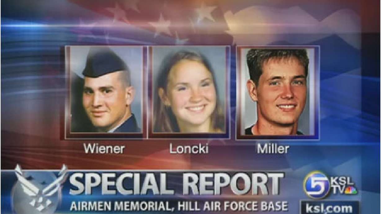 Memorial Service for Three Airmen Killed in Iraq