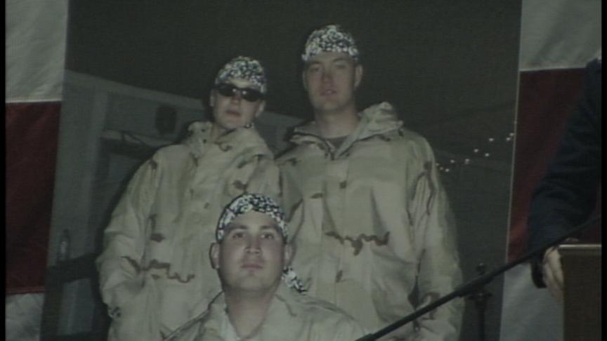 Memorial Service for Three Airmen Killed in Iraq