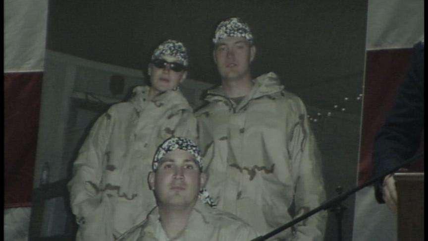 Memorial Service for Three Airmen Killed in Iraq