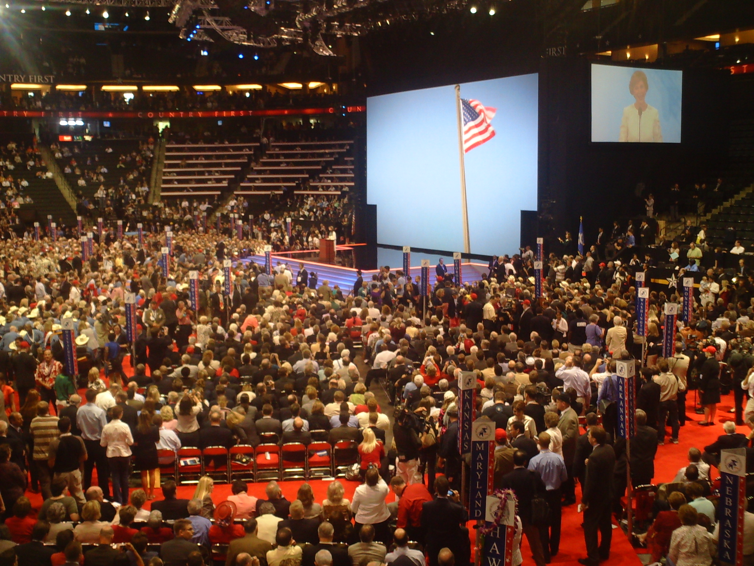 In Depth - Convention off to a subdued start